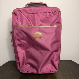 Longchamp Roller Carry On Bag w/ Brown Accent *Fully Functional*